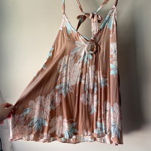 Free People Line Up Floral Top
